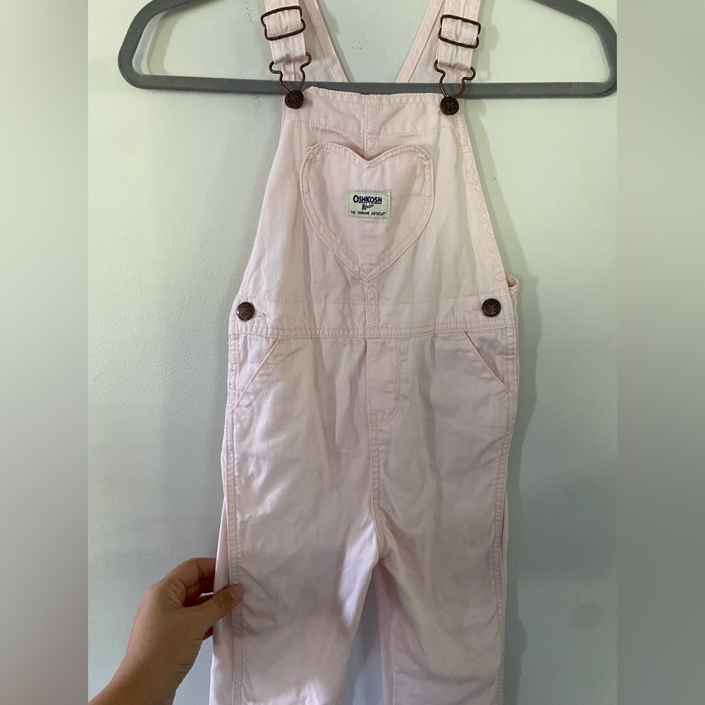 OshKosh B’gosh Baby Pink Overalls